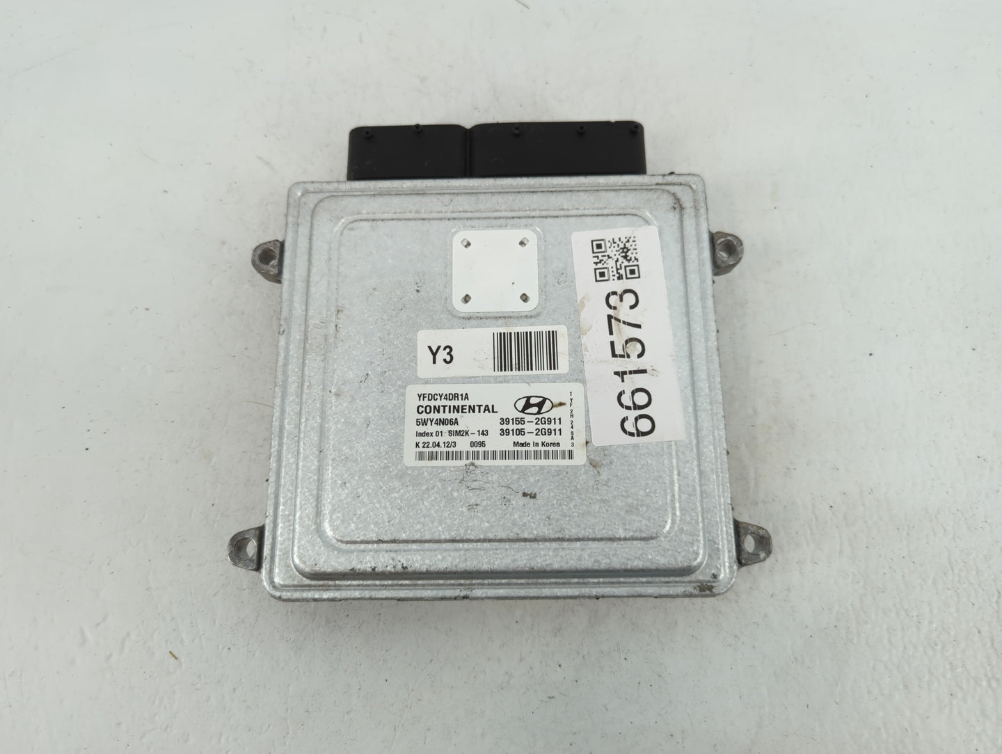 2011-2015 Hyundai Sonata PCM Engine Control Computer ECU ECM PCU OEM P/N:39105-2G911 39155-2G911 Fits OEM Used Auto Parts - 