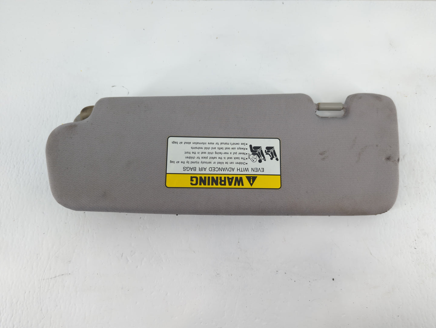 2012-2014 Hyundai Sonata Sun Visor Shade Replacement Passenger Right Mirror Fits Fits 2012 2013 2014 OEM Used Auto Parts - O