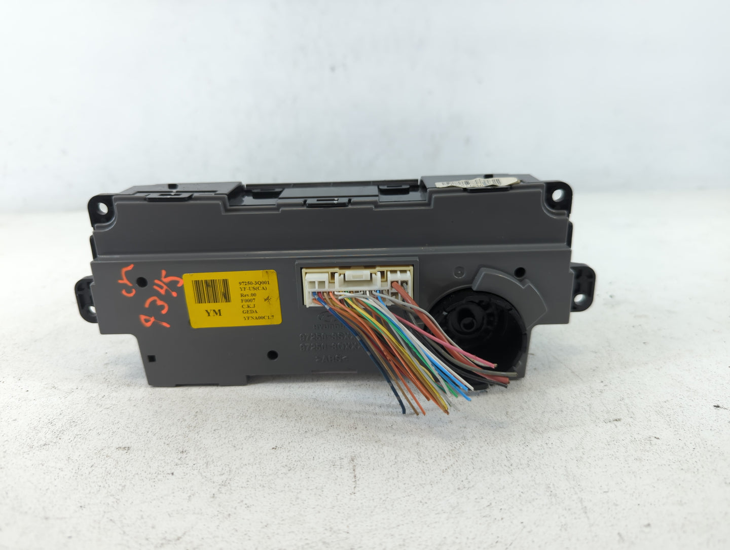 2011-2013 Hyundai Sonata Climate Control Module Temperature AC/Heater Replacement P/N:97250-3Q001 Fits Fits 2011 2012 2013 O