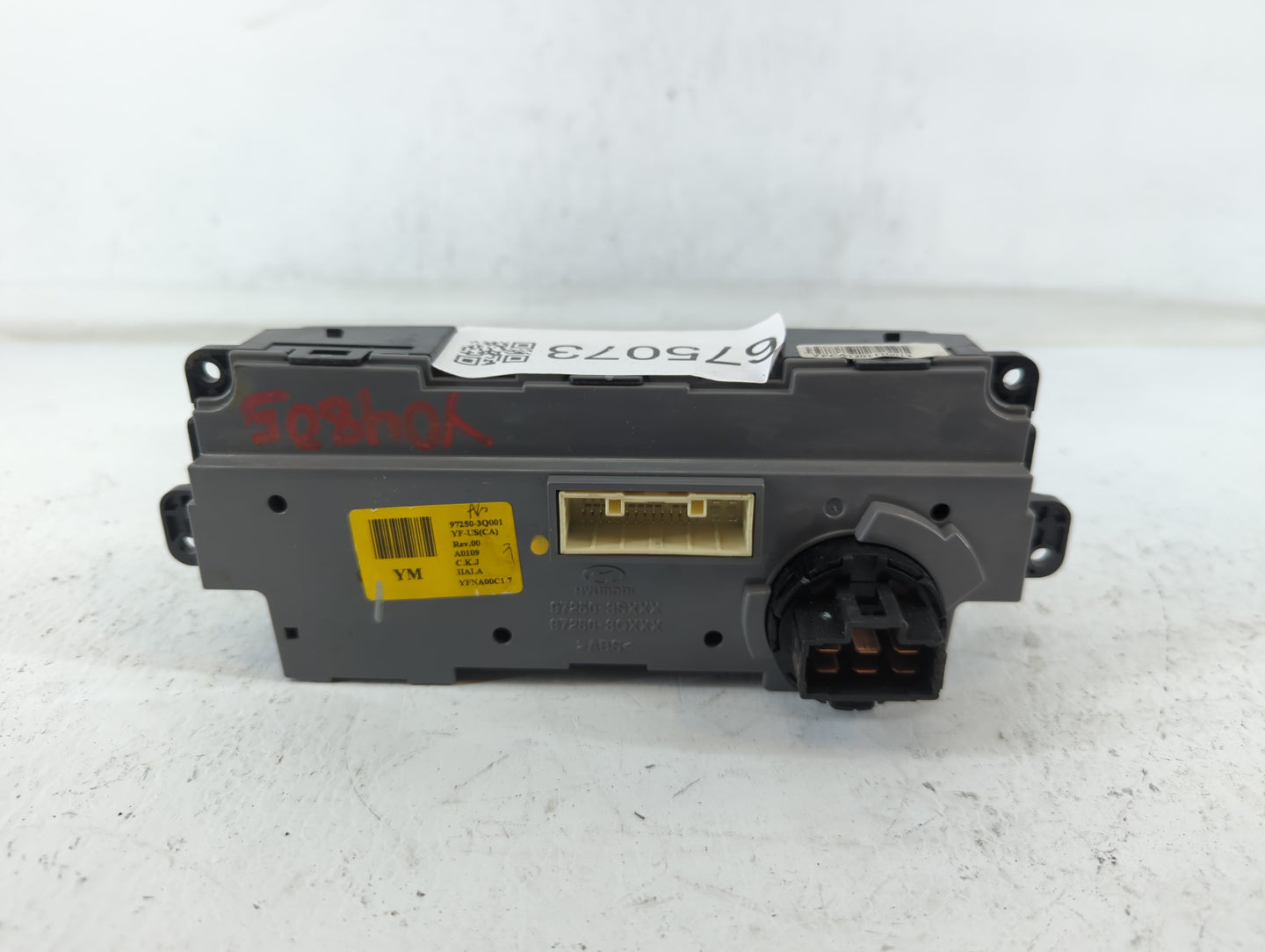 2011-2013 Hyundai Sonata Climate Control Module Temperature AC/Heater Replacement P/N:9725-3Q001 Fits Fits 2011 2012 2013 OE