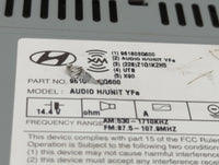 2012-2015 Hyundai Sonata Am Fm Cd Player Radio Receiver - Oemusedautoparts1.com