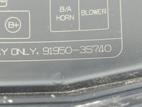 2011-2014 Hyundai Sonata Fusebox Fuse Box Panel Relay Module P/N:91950-3S740 Fits Fits 2011 2012 2013 2014 OEM Used Auto Par