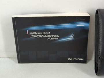 2012 Hyundai Sonata Owners Manual Book Guide P/N:A4R0-EU20N OEM Used Auto Parts
