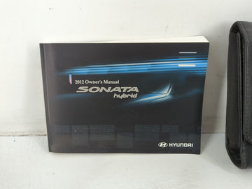 2012 Hyundai Sonata Owners Manual Book Guide P/N:A4RO-EU26K OEM Used Auto Parts