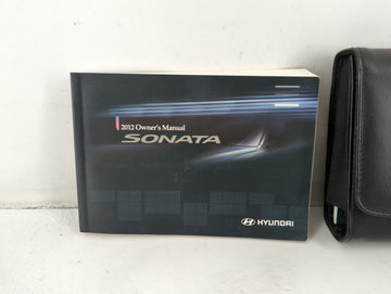 2012 Hyundai Sonata Owners Manual Book Guide P/N:A3SO-EU1OC OEM Used Auto Parts