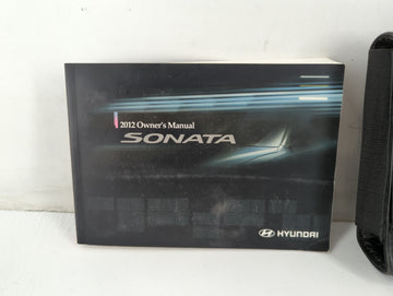 2012 Hyundai Sonata Owners Manual Book Guide P/N:A3SO-EU15A OEM Used Auto Parts