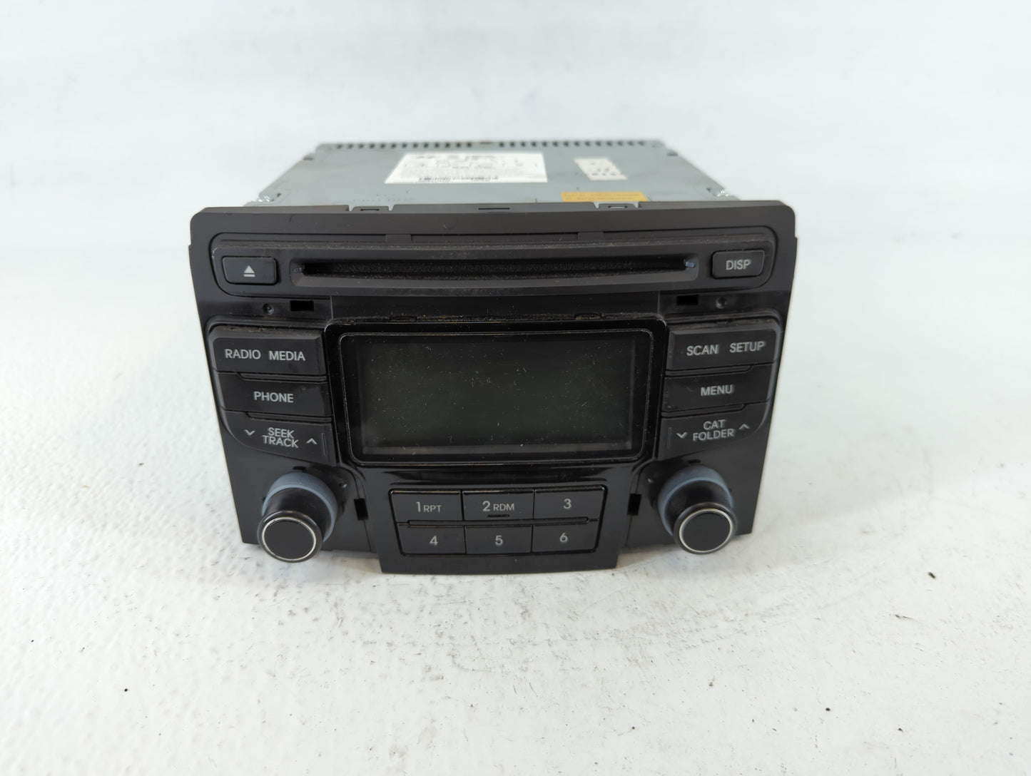 2012-2015 Hyundai Sonata Radio AM FM Cd Player Receiver Replacement P/N:961803Q600 Fits Fits 2012 2013 2014 2015 OEM Used Au
