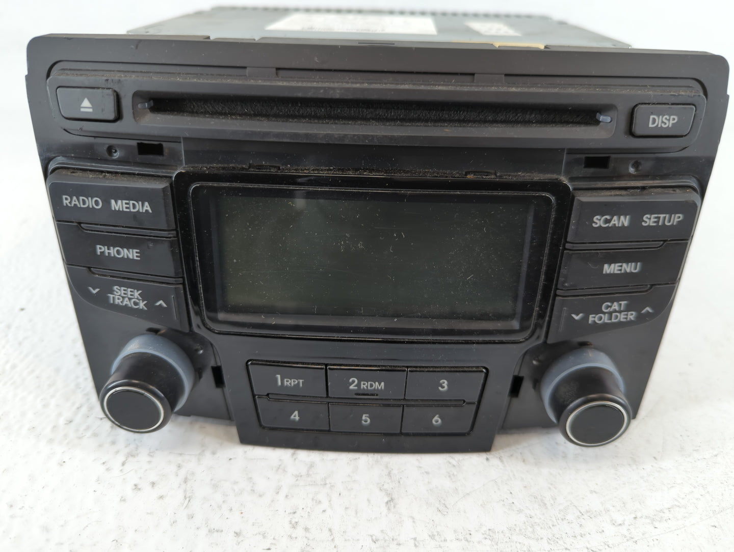 2012-2015 Hyundai Sonata Radio AM FM Cd Player Receiver Replacement P/N:961803Q600 Fits Fits 2012 2013 2014 2015 OEM Used Au