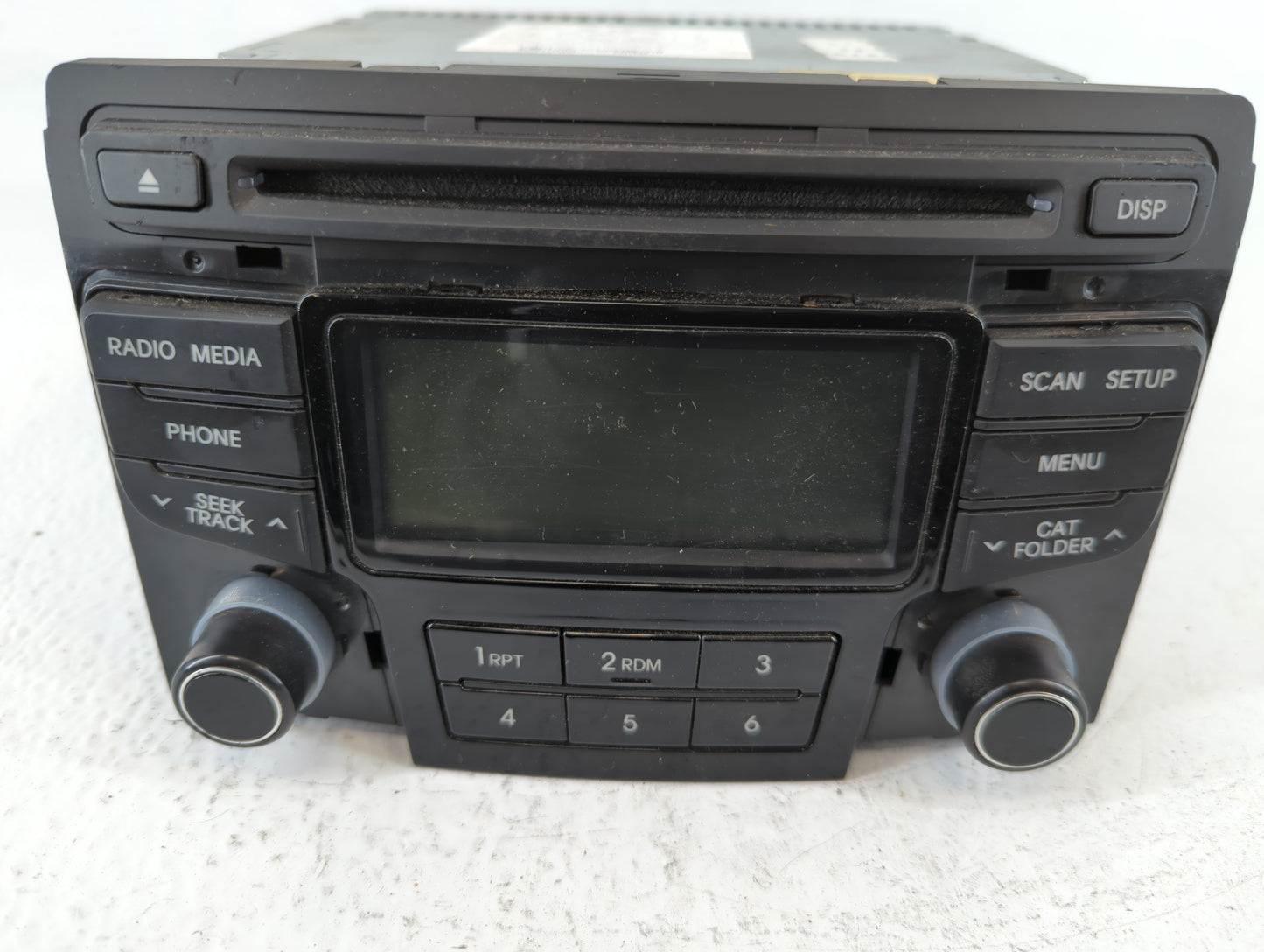2012-2015 Hyundai Sonata Radio AM FM Cd Player Receiver Replacement P/N:961803Q600 Fits Fits 2012 2013 2014 2015 OEM Used Au