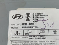 2012-2015 Hyundai Sonata Radio AM FM Cd Player Receiver Replacement P/N:961803Q600 Fits Fits 2012 2013 2014 2015 OEM Used Au
