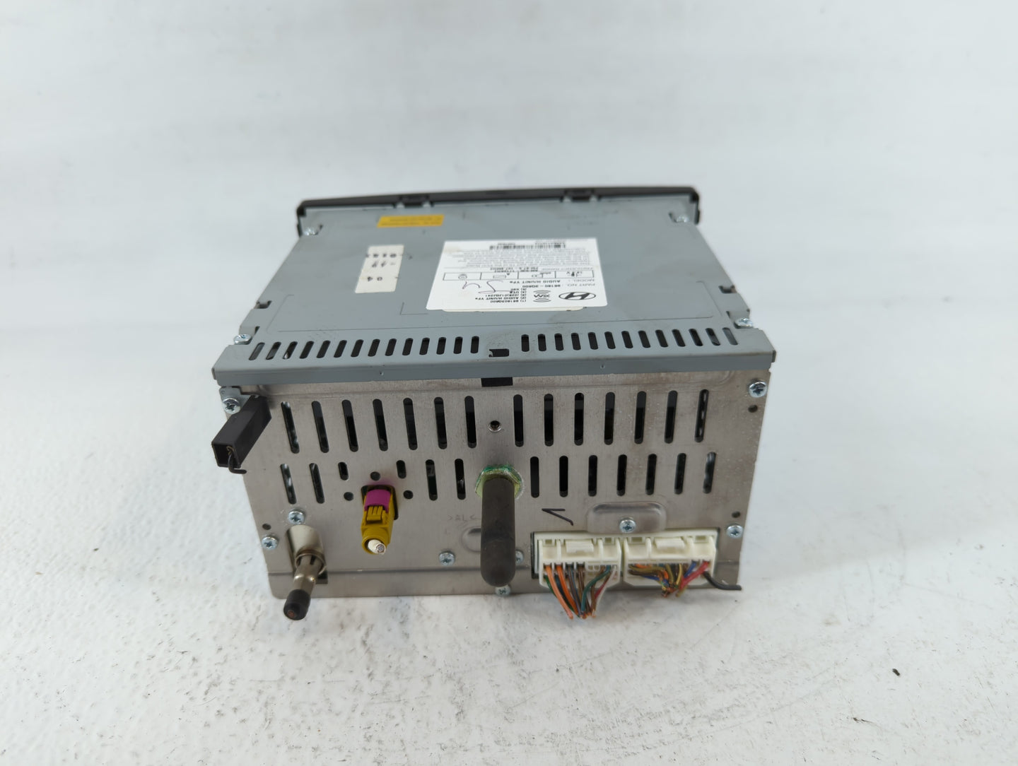 2012-2015 Hyundai Sonata Radio AM FM Cd Player Receiver Replacement P/N:961803Q600 Fits Fits 2012 2013 2014 2015 OEM Used Au