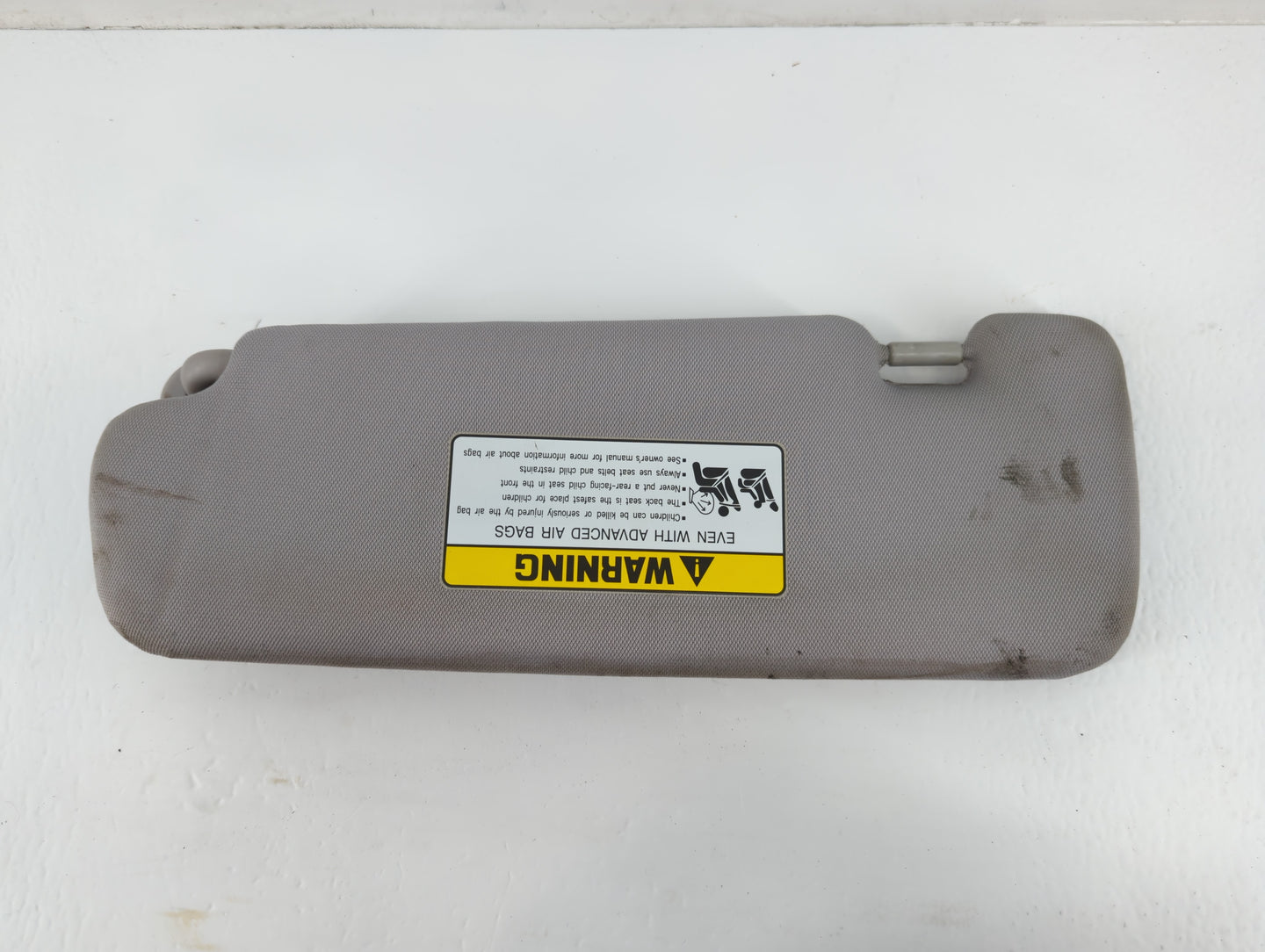 2012-2014 Hyundai Sonata Sun Visor Shade Replacement Passenger Right Mirror Fits Fits 2012 2013 2014 OEM Used Auto Parts - O