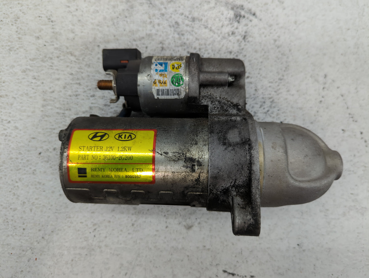 2008-2015 Hyundai Sonata Car Starter Motor Solenoid OEM P/N:36100-2G200 Fits Fits 2008 2009 2010 2011 2012 2013 2014 2015 20