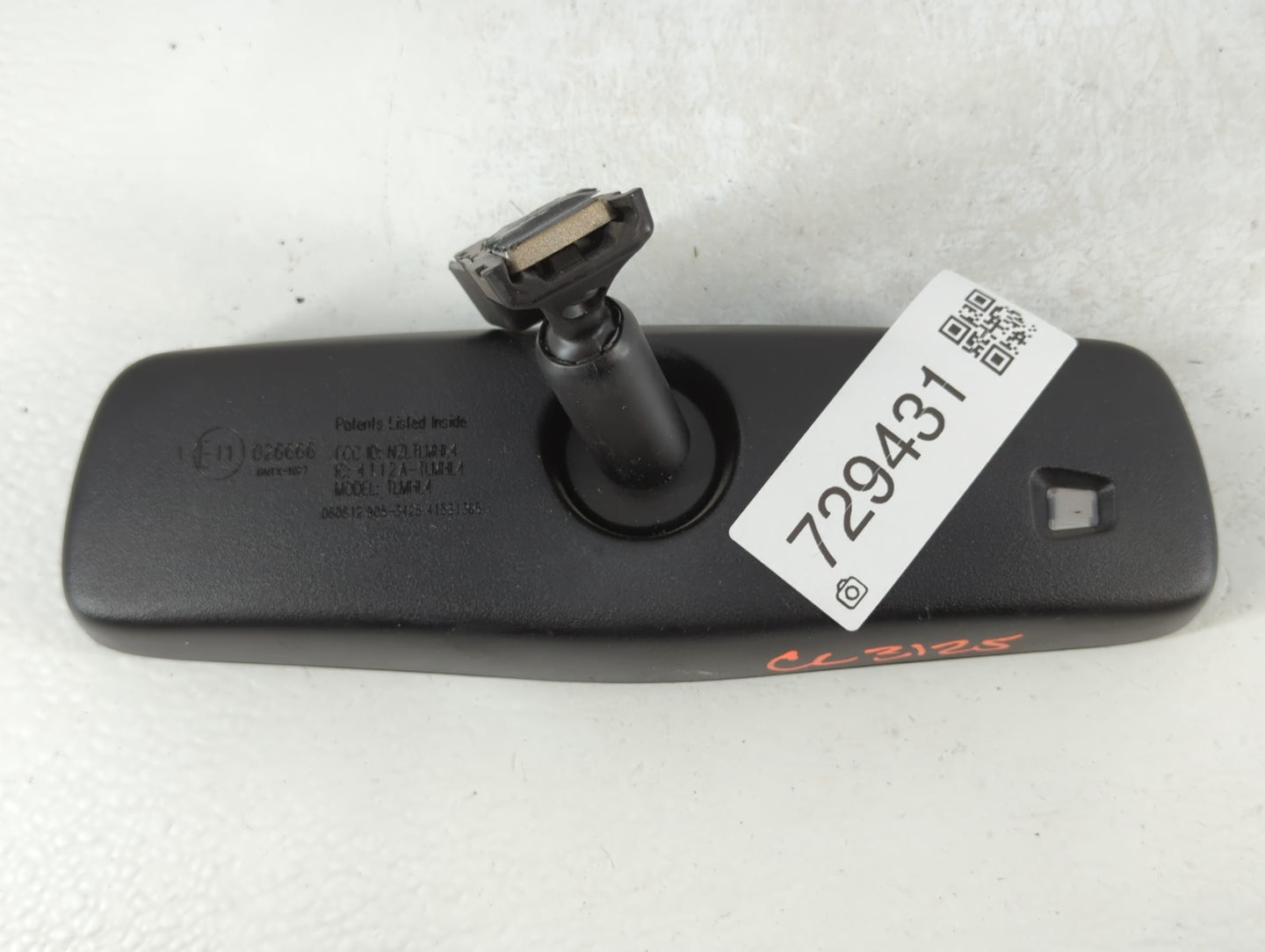 2011-2019 Hyundai Sonata Interior Rear View Mirror Replacement OEM P/N:E11026666 Fits OEM Used Auto Parts - Oemusedautoparts