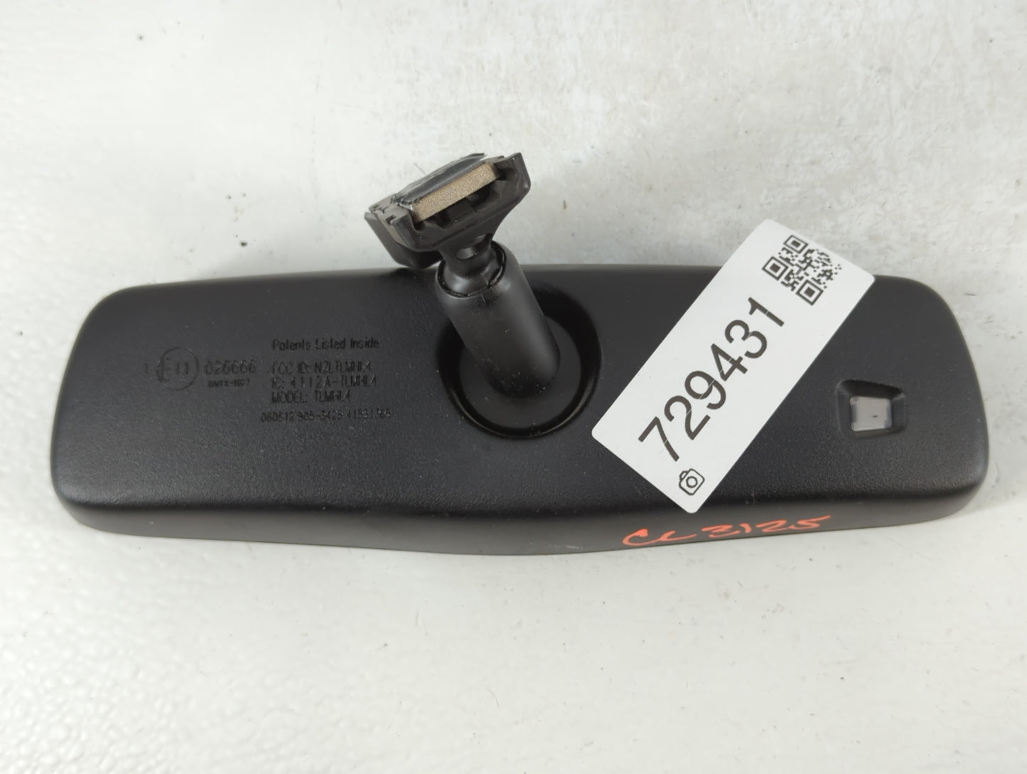 2011-2019 Hyundai Sonata Interior Rear View Mirror Replacement OEM P/N:E11026666 Fits OEM Used Auto Parts - Oemusedautoparts