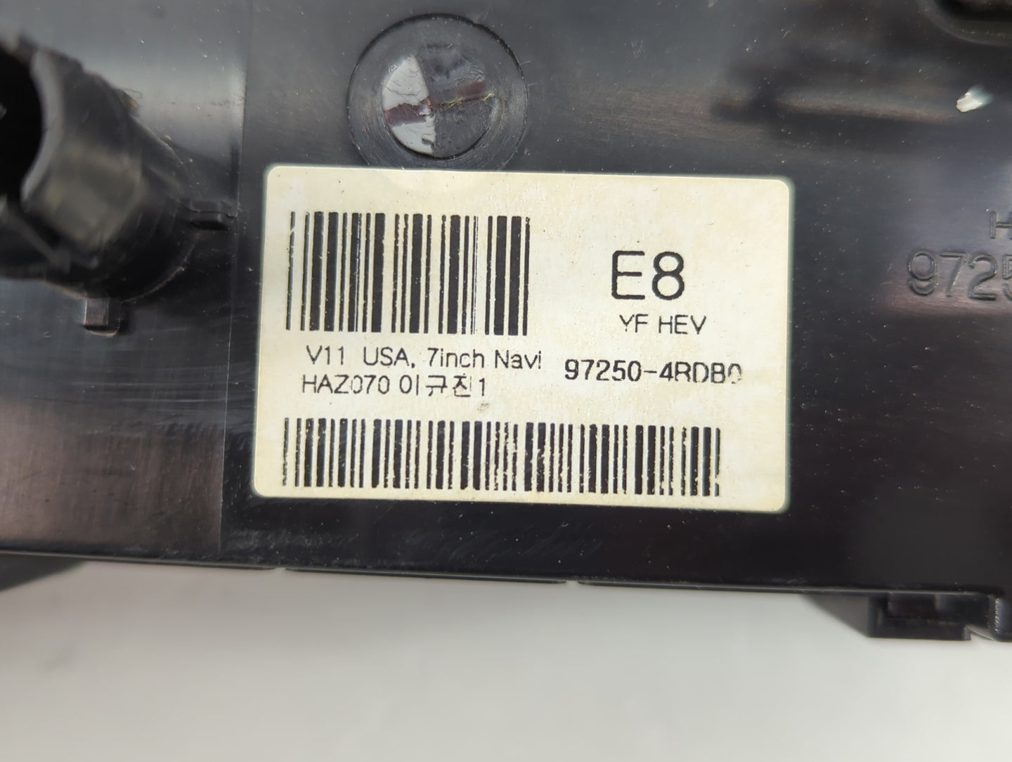 2011-2013 Hyundai Sonata Climate Control Module Temperature AC/Heater Replacement P/N:97250-4BD80 Fits Fits 2011 2012 2013 O