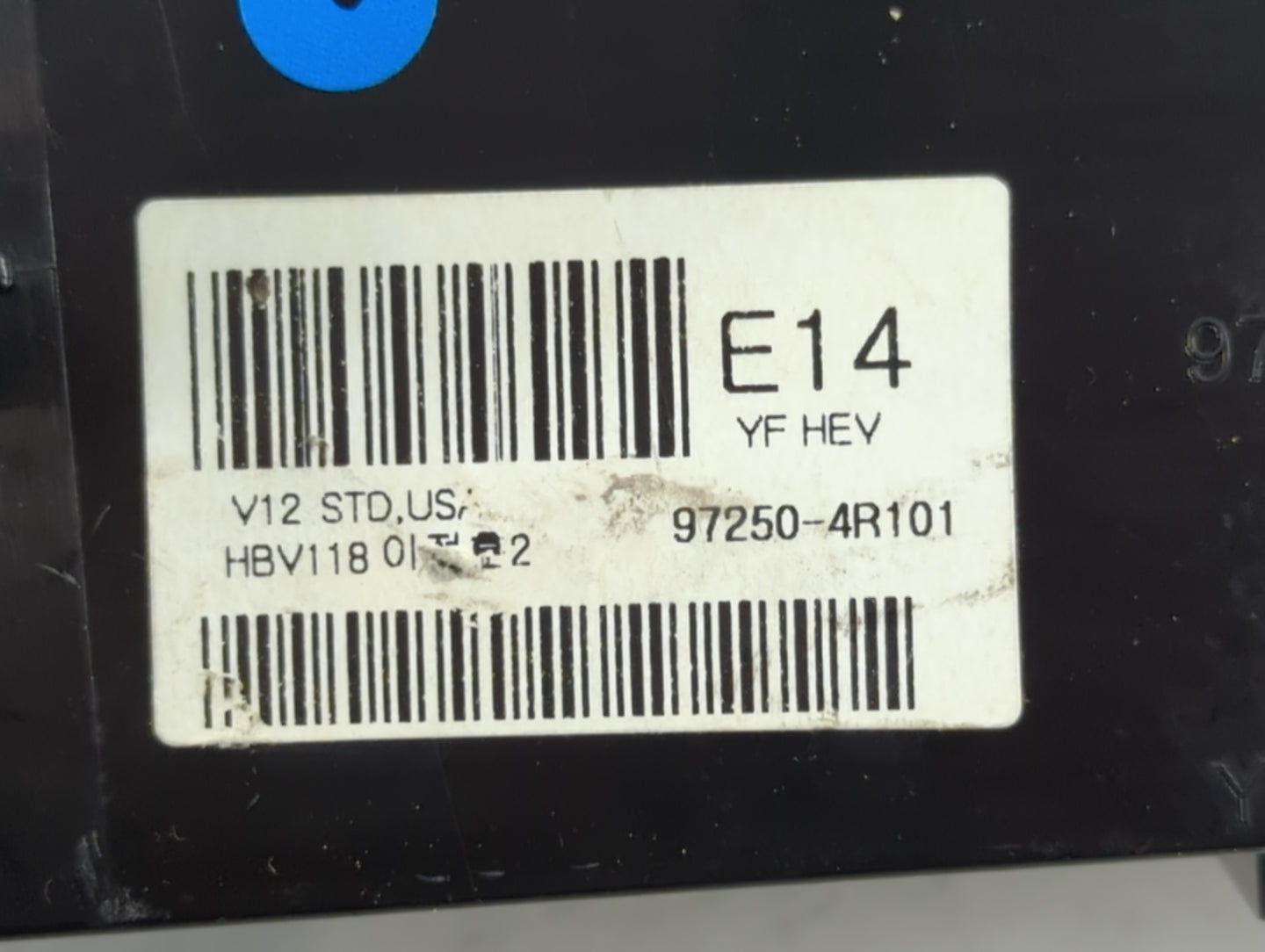 2011-2013 Hyundai Sonata Climate Control Module Temperature AC/Heater Replacement P/N:97250-4R101 Fits Fits 2011 2012 2013 O