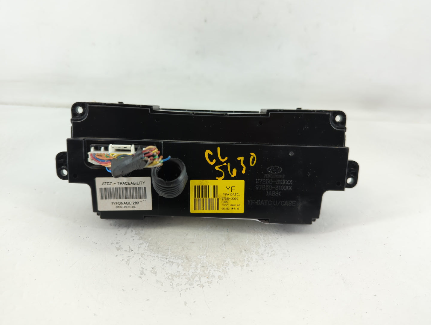 2011-2013 Hyundai Sonata Climate Control Module Temperature AC/Heater Replacement P/N:97250-3Q201 Fits Fits 2011 2012 2013 O