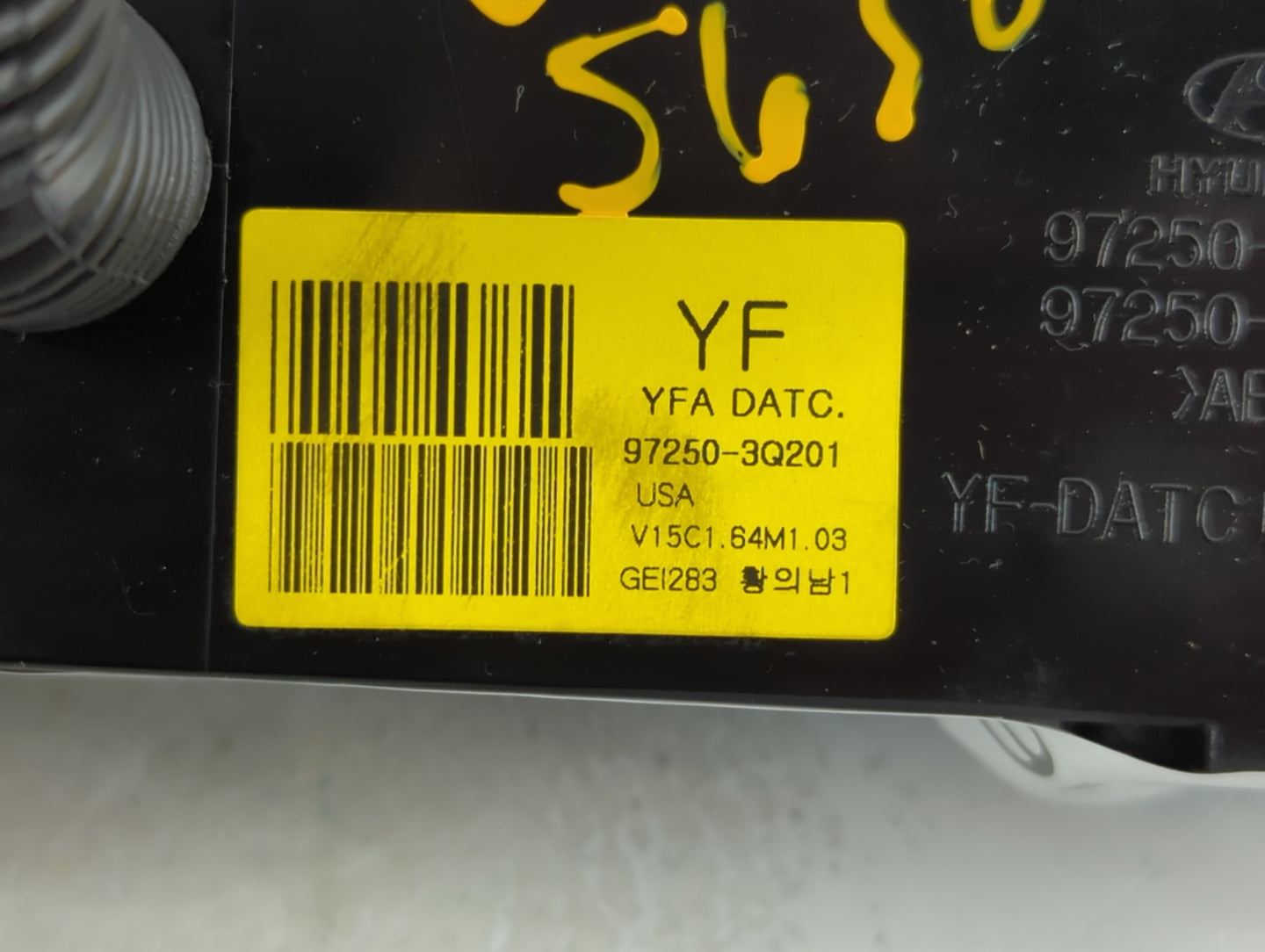 2011-2013 Hyundai Sonata Climate Control Module Temperature AC/Heater Replacement P/N:97250-3Q201 Fits Fits 2011 2012 2013 O