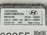 2011-2014 Hyundai Sonata PCM Engine Control Computer ECU ECM PCU OEM P/N:39111-2G691 39101-2G691 Fits Fits 2011 2012 2013 20