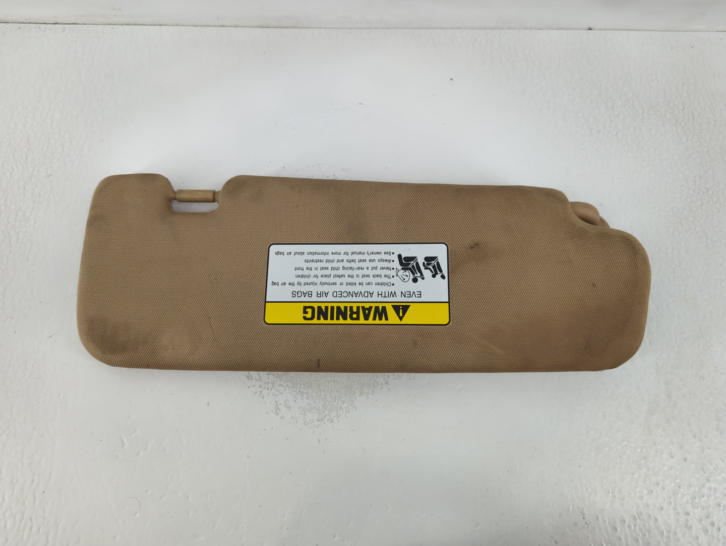 2012-2014 Hyundai Sonata Sun Visor Shade Replacement Driver Left Mirror Fits Fits 2012 2013 2014 OEM Used Auto Parts - Oemus