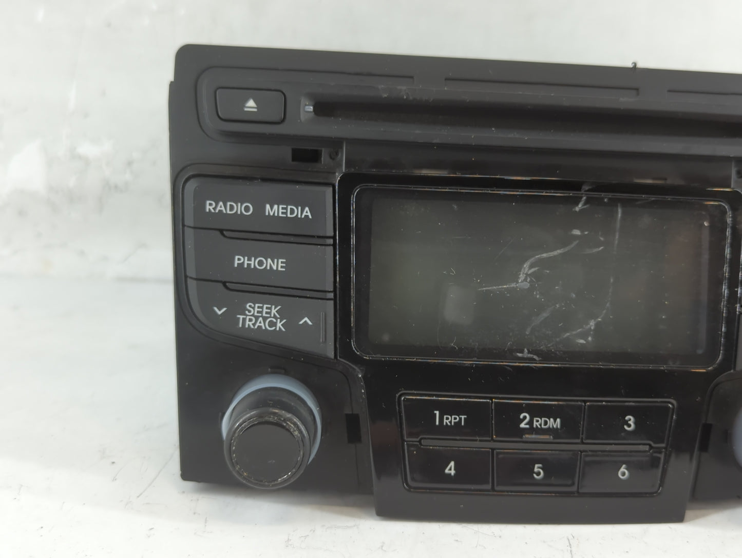 2012-2015 Hyundai Sonata Radio AM FM Cd Player Receiver Replacement P/N:96180-3Q600 Fits Fits 2012 2013 2014 2015 OEM Used A