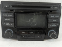 2012-2015 Hyundai Sonata Radio AM FM Cd Player Receiver Replacement P/N:96180-3Q600 Fits Fits 2012 2013 2014 2015 OEM Used A