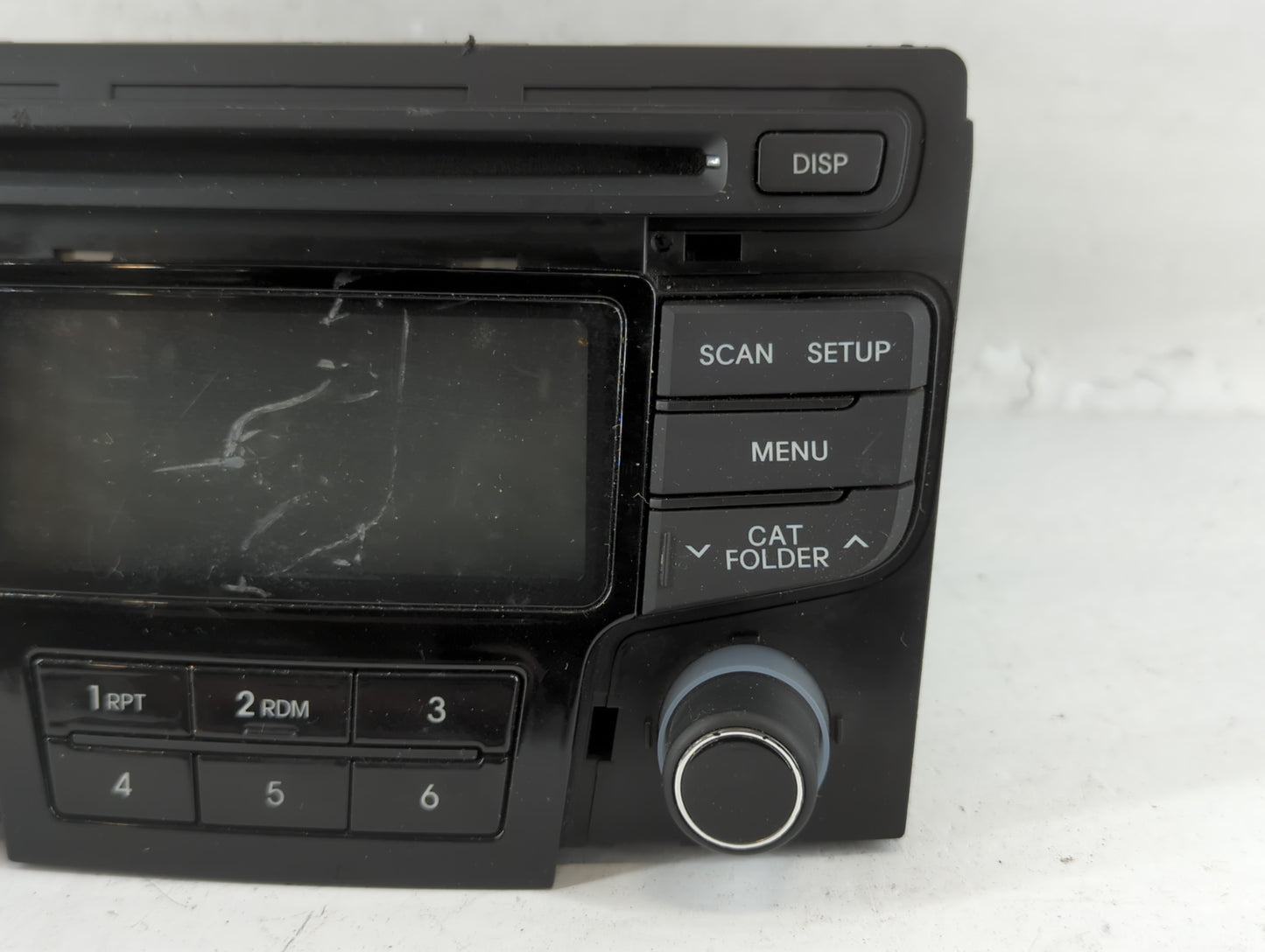 2012-2015 Hyundai Sonata Radio AM FM Cd Player Receiver Replacement P/N:96180-3Q600 Fits Fits 2012 2013 2014 2015 OEM Used A
