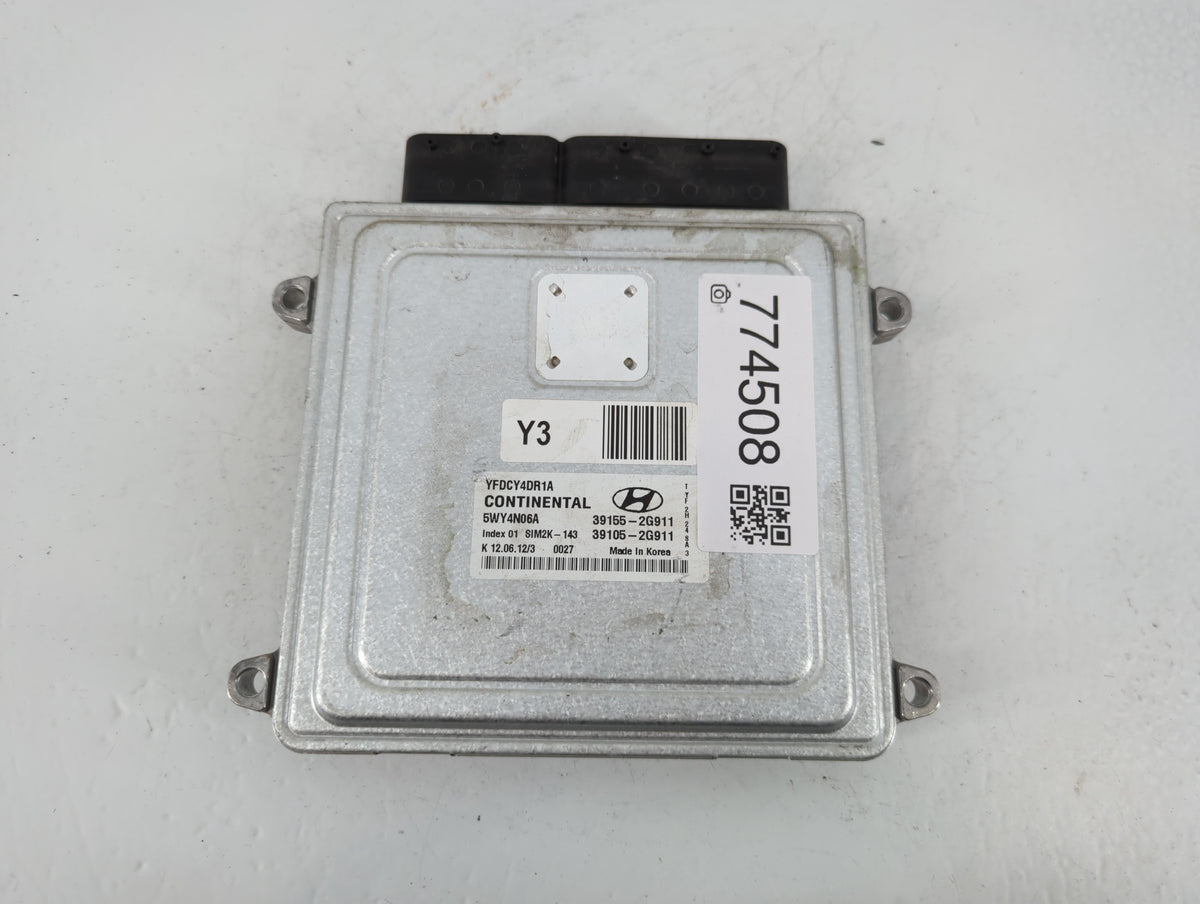 2011-2015 Hyundai Sonata PCM Engine Control Computer ECU ECM PCU OEM P/N:39105-2G911 39155-2G911 Fits 2011 2012 2013 2014 20