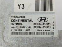 2011-2015 Hyundai Sonata PCM Engine Control Computer ECU ECM PCU OEM P/N:39105-2G911 39155-2G911 Fits OEM Used Auto Parts - 