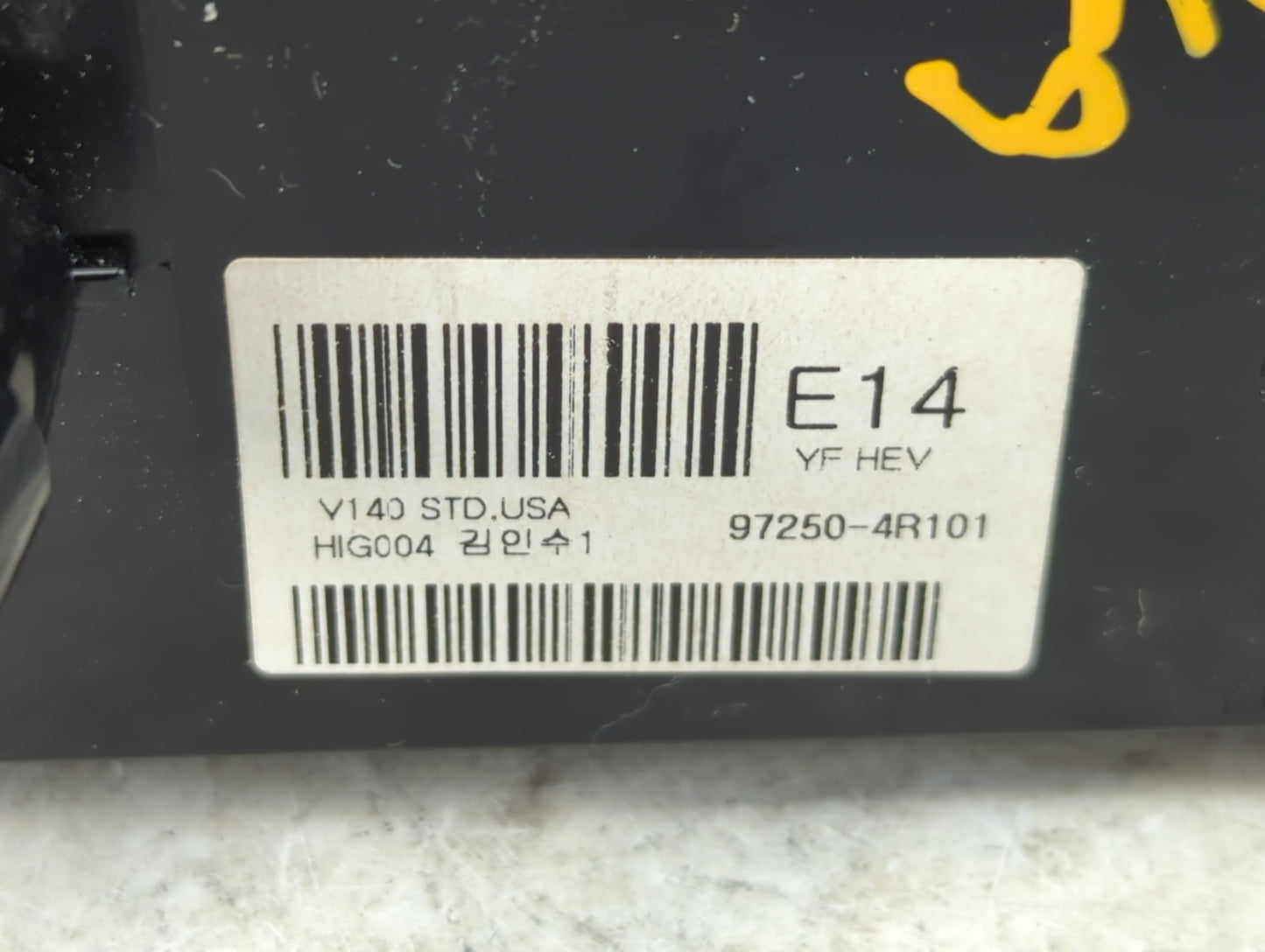 2011-2013 Hyundai Sonata Climate Control Module Temperature AC/Heater Replacement P/N:97250-4R101 Fits Fits 2011 2012 2013 O