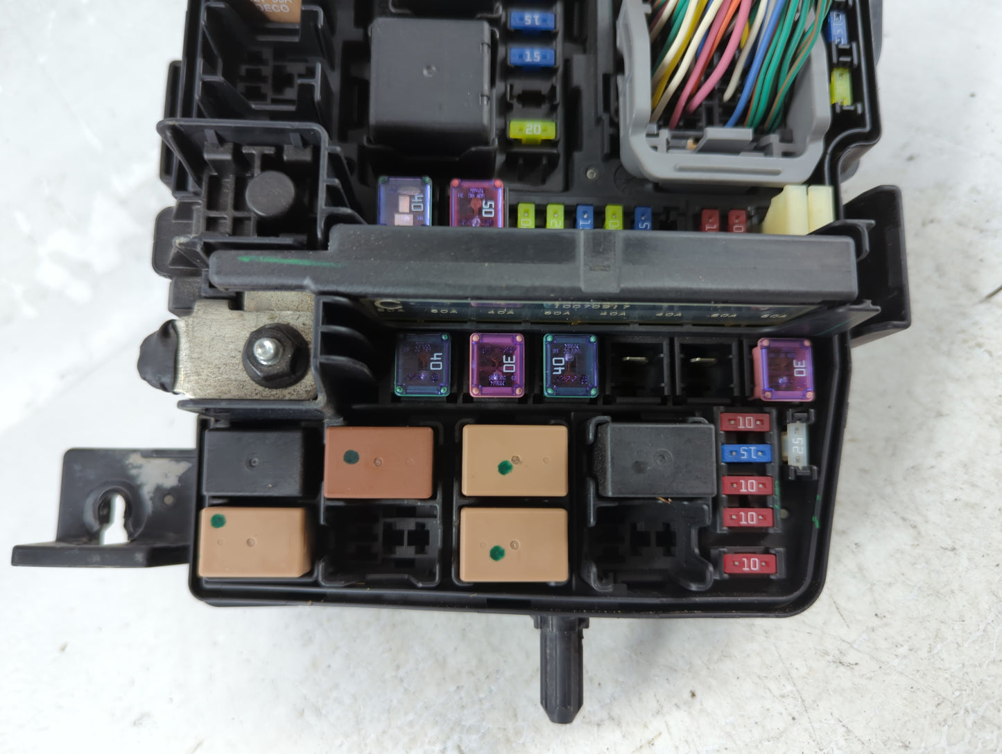 2011-2014 Hyundai Sonata Fusebox Fuse Box Panel Relay Module P/N:91950-3S740 Fits Fits 2011 2012 2013 2014 OEM Used Auto Par