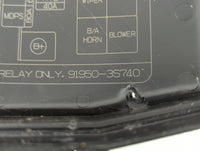 2011-2014 Hyundai Sonata Fusebox Fuse Box Panel Relay Module P/N:91950-3S740 Fits Fits 2011 2012 2013 2014 OEM Used Auto Par