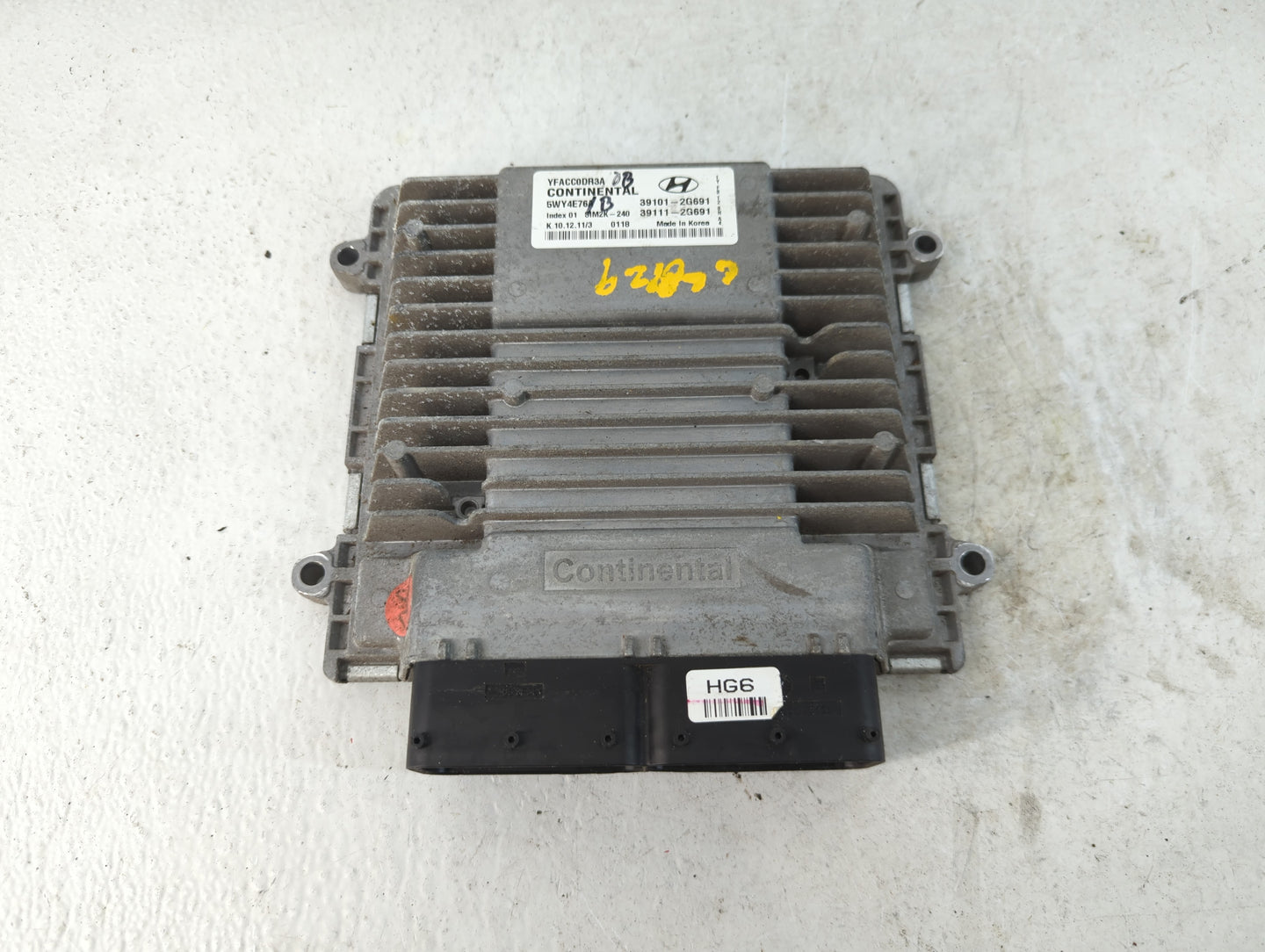 2011-2014 Hyundai Sonata PCM Engine Control Computer ECU ECM PCU OEM P/N:39111-2G691 39101-2G691 Fits Fits 2011 2012 2013 20