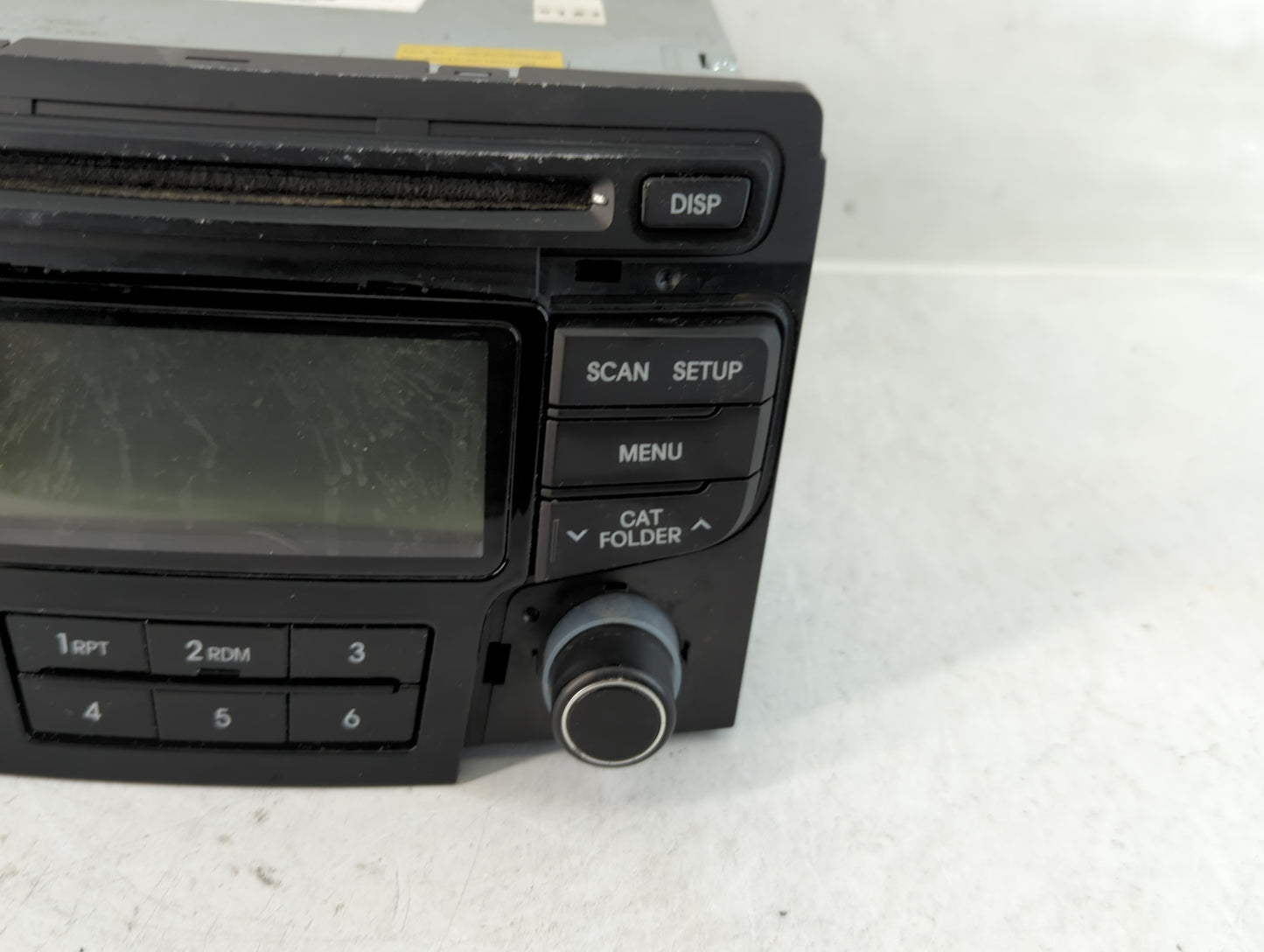 2012-2015 Hyundai Sonata Radio AM FM Cd Player Receiver Replacement P/N:96180-3Q600 Fits Fits 2012 2013 2014 2015 OEM Used A