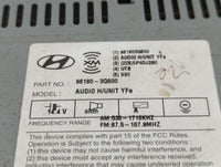 2012-2015 Hyundai Sonata Radio AM FM Cd Player Receiver Replacement P/N:96180-3Q600 Fits Fits 2012 2013 2014 2015 OEM Used A