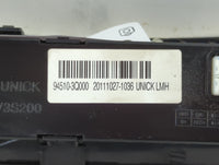 2011-2013 Hyundai Sonata Climate Control Module Temperature AC/Heater Replacement P/N:94510-3Q000 Fits Fits 2011 2012 2013 O