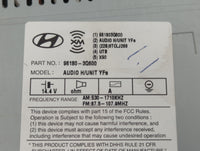 2012-2015 Hyundai Sonata Radio AM FM Cd Player Receiver Replacement P/N:96180-3Q600 Fits Fits 2012 2013 2014 2015 OEM Used A