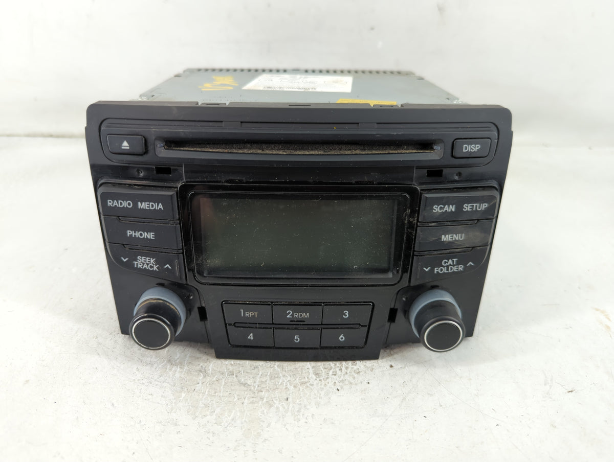 2012-2015 Hyundai Sonata Radio AM FM Cd Player Receiver Replacement Fits Fits 2012 2013 2014 2015 OEM Used Auto Parts - Oemu