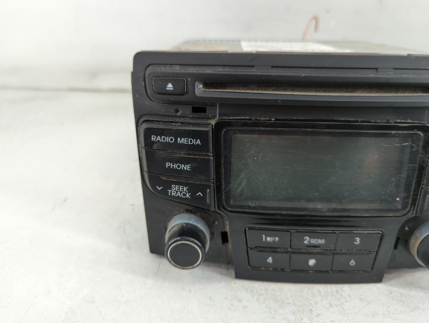 2012-2015 Hyundai Sonata Radio AM FM Cd Player Receiver Replacement P/N:96180-3Q6004X Fits Fits 2012 2013 2014 2015 OEM Used