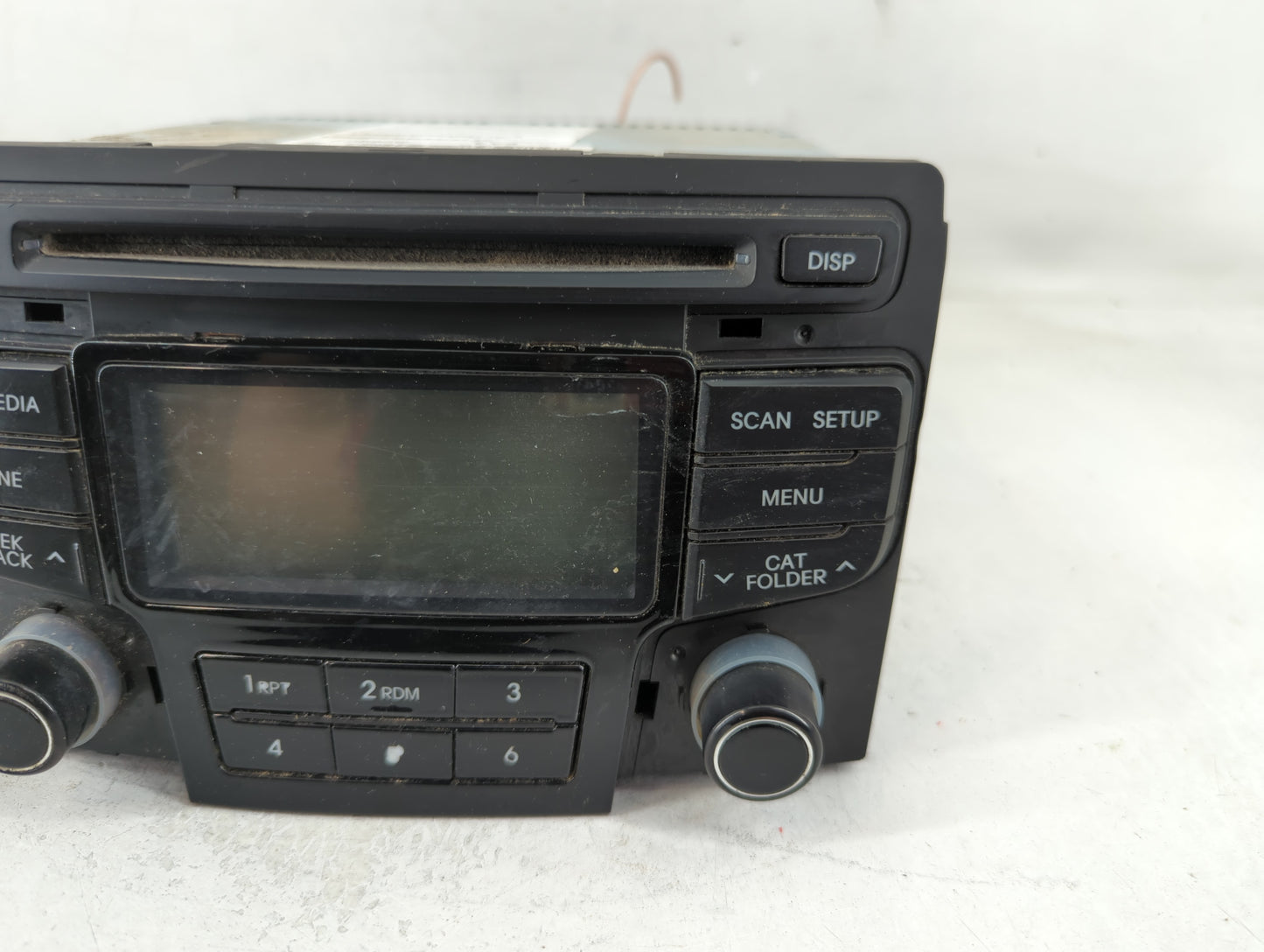 2012-2015 Hyundai Sonata Radio AM FM Cd Player Receiver Replacement P/N:96180-3Q6004X Fits Fits 2012 2013 2014 2015 OEM Used
