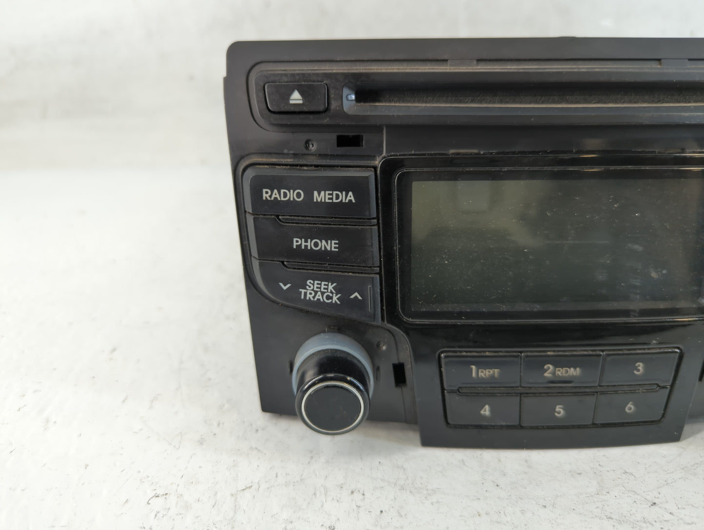 2012-2015 Hyundai Sonata Radio AM FM Cd Player Receiver Replacement P/N:96180-3Q6004X Fits Fits 2012 2013 2014 2015 OEM Used