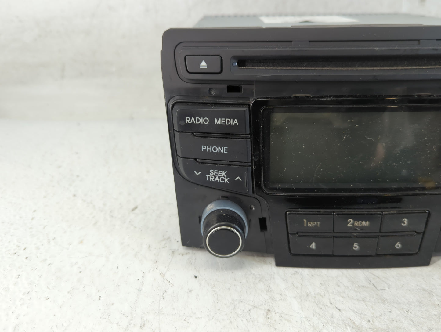 2012-2015 Hyundai Sonata Radio AM FM Cd Player Receiver Replacement P/N:96180-3Q6004X Fits Fits 2012 2013 2014 2015 OEM Used