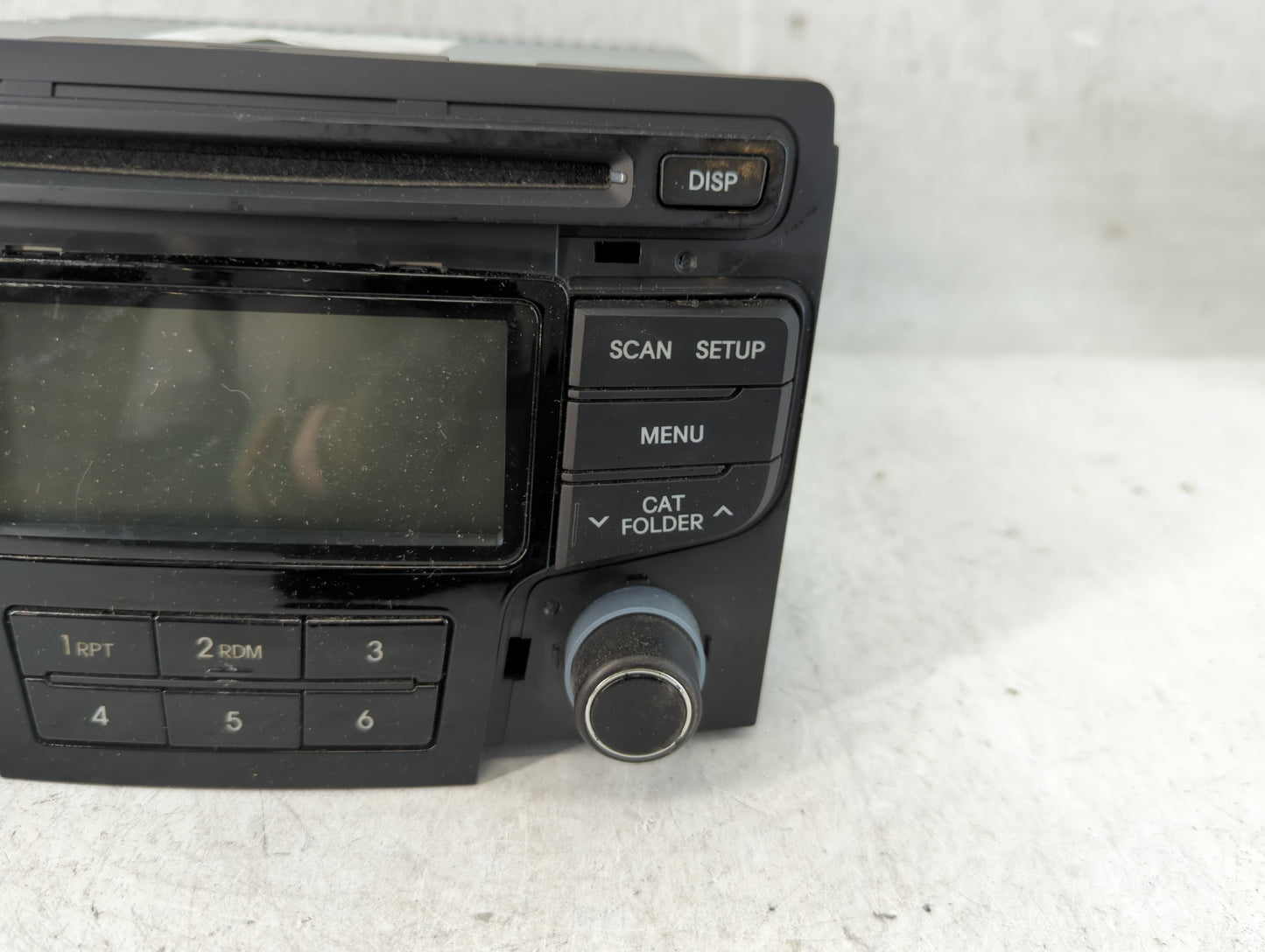 2012-2015 Hyundai Sonata Radio AM FM Cd Player Receiver Replacement P/N:96180-3Q6004X Fits Fits 2012 2013 2014 2015 OEM Used