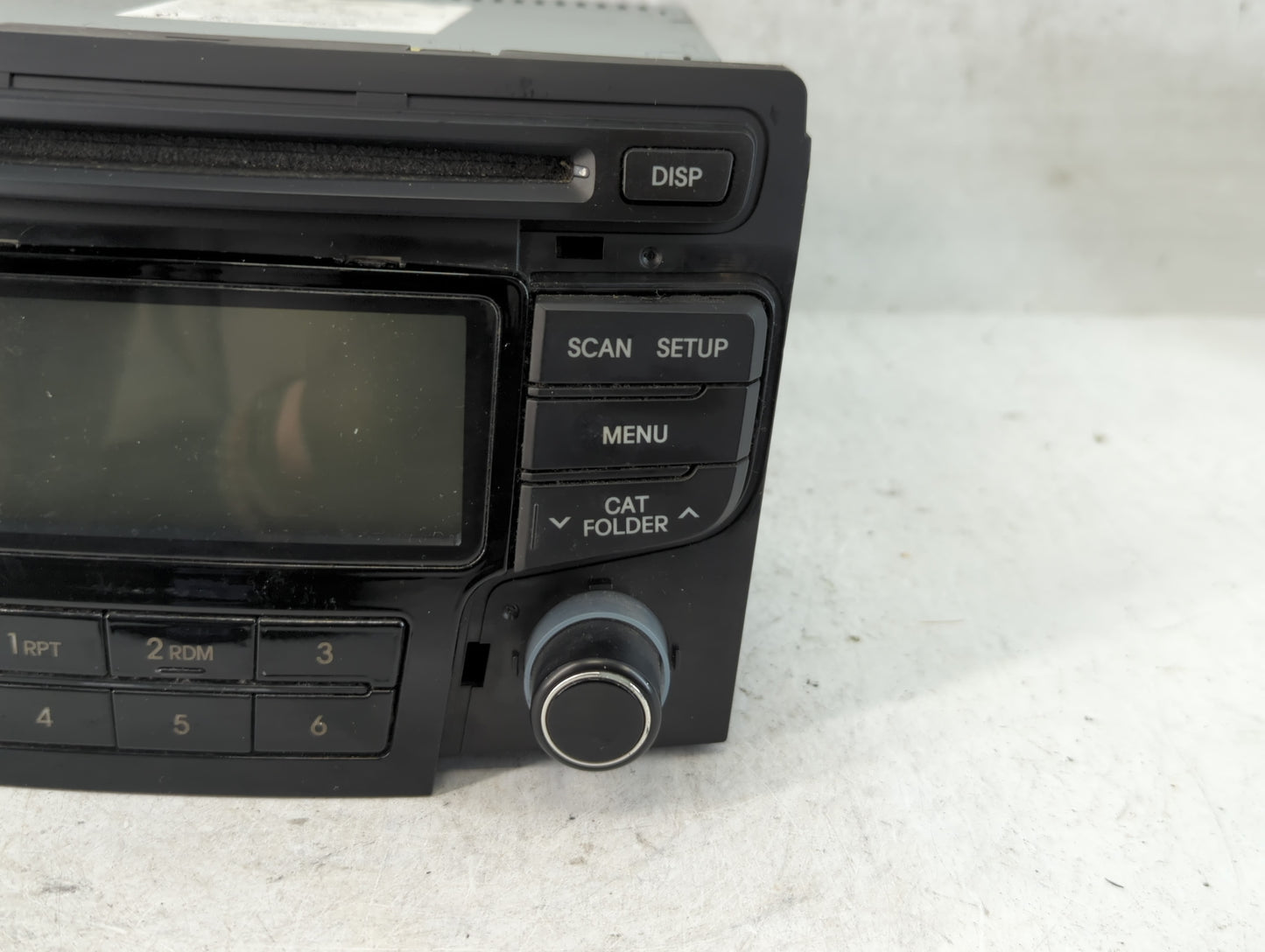 2012-2015 Hyundai Sonata Radio AM FM Cd Player Receiver Replacement P/N:96180-3Q6004X Fits Fits 2012 2013 2014 2015 OEM Used