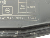2011-2014 Hyundai Sonata Fusebox Fuse Box Panel Relay Module P/N:91950-3S740 Fits Fits 2011 2012 2013 2014 OEM Used Auto Par