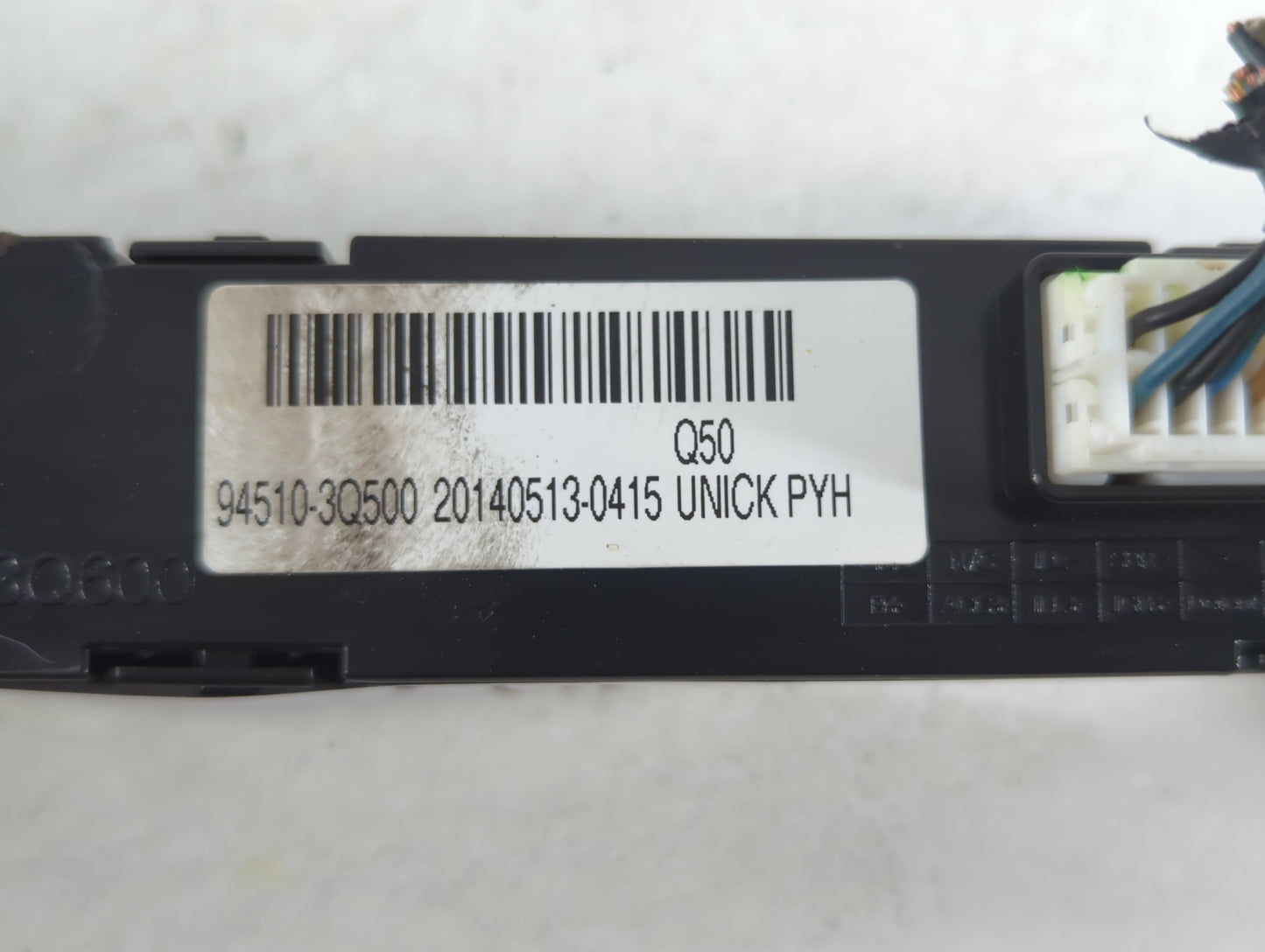 2011-2013 Hyundai Sonata Climate Control Module Temperature AC/Heater Replacement P/N:94510-3Q500 Fits Fits 2011 2012 2013 O