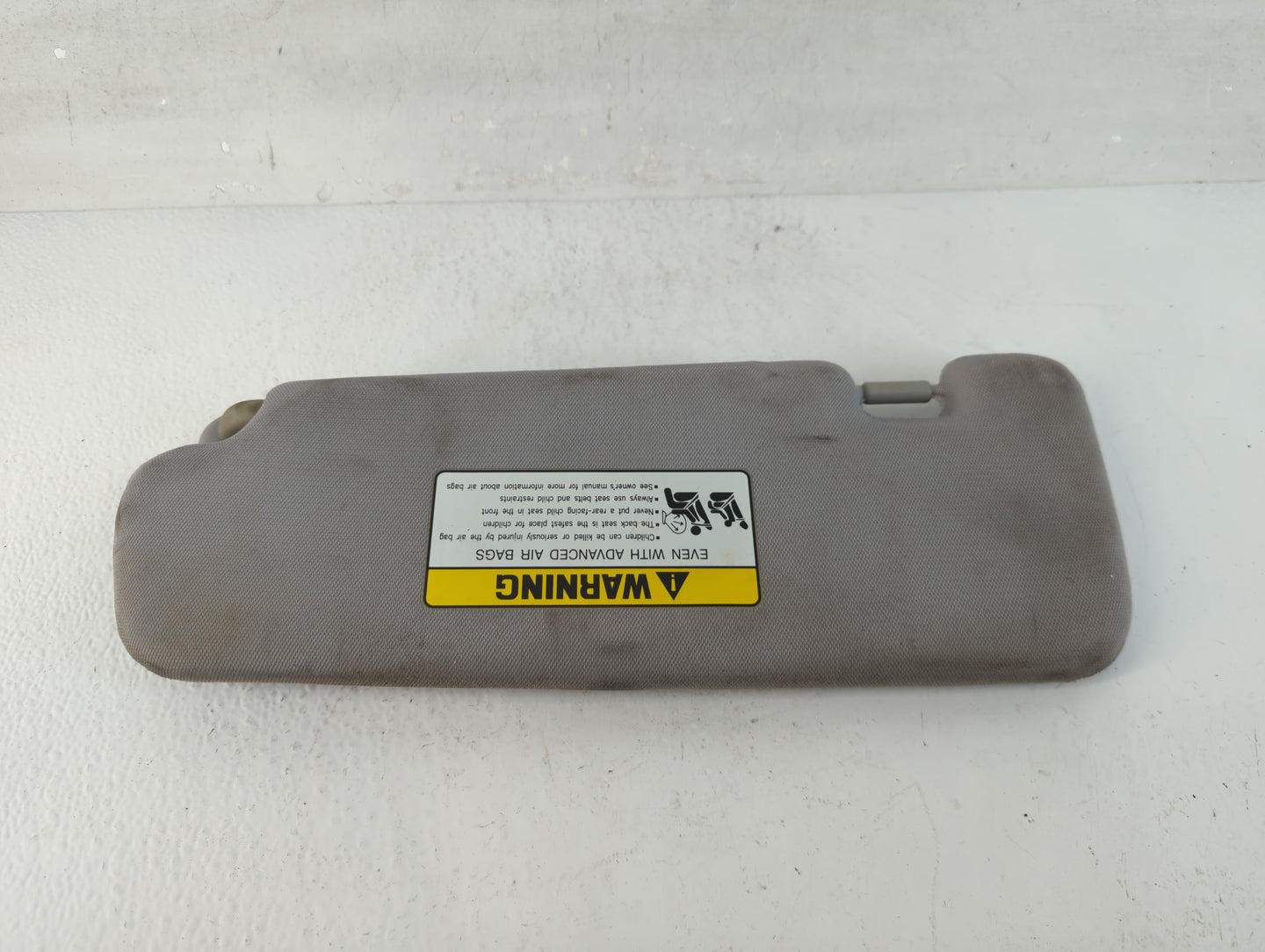 2012-2014 Hyundai Sonata Sun Visor Shade Replacement Passenger Right Mirror Fits Fits 2012 2013 2014 OEM Used Auto Parts - O