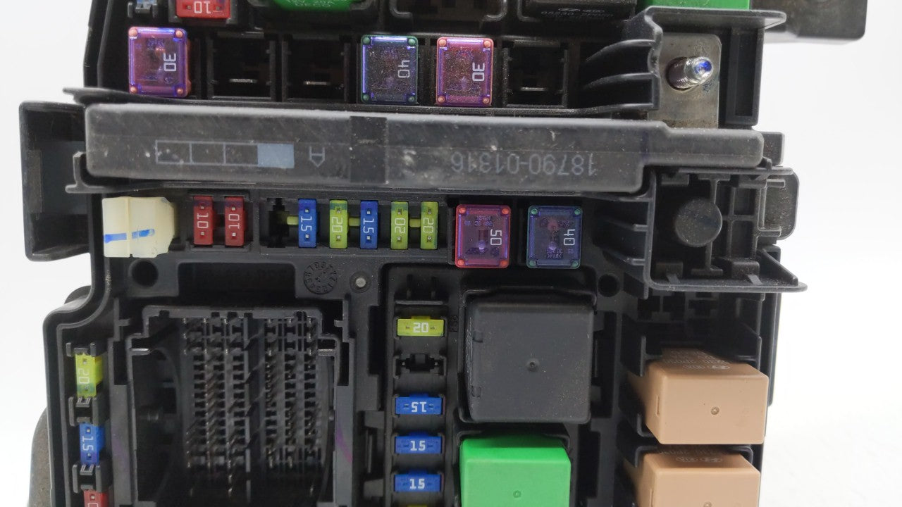 2012 Hyundai Sonata Fusebox Fuse Box Panel Relay Module P/N:91750-3Q070 Fits Fits 2011 2013 2014 OEM Used Auto Parts - Oemus