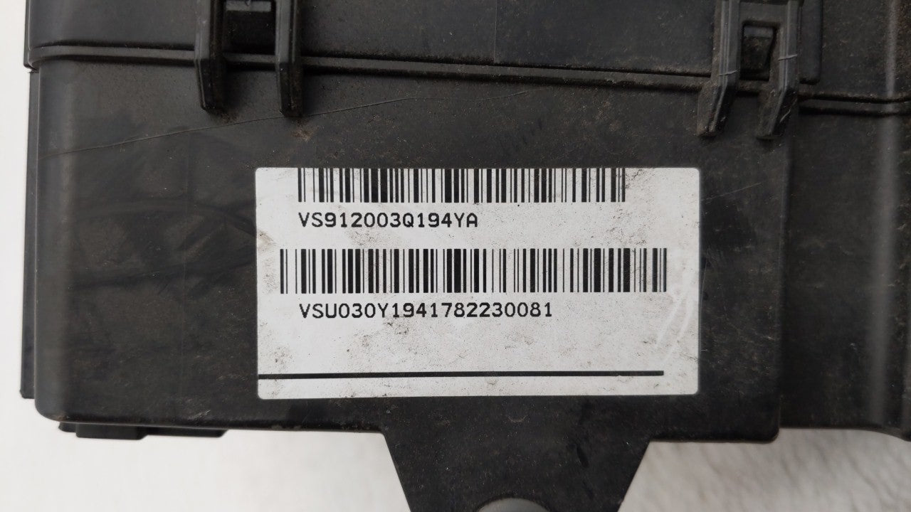 2012 Hyundai Sonata Fusebox Fuse Box Panel Relay Module P/N:91750-3Q070 Fits Fits 2011 2013 2014 OEM Used Auto Parts - Oemus